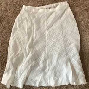 Eileen fisher linen skirt Large